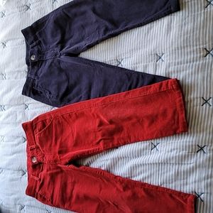 Tbbc prep school corduroy pants 4t